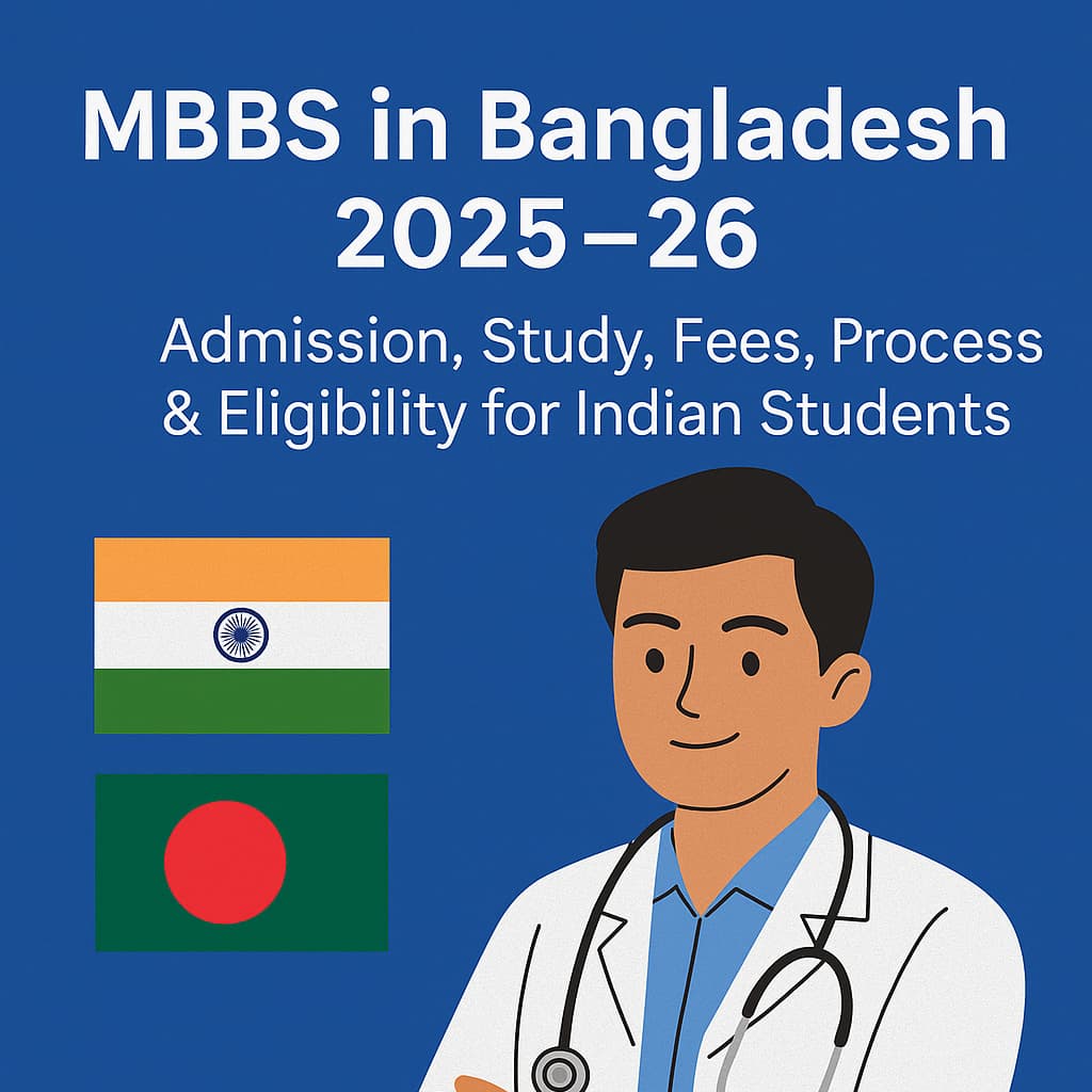 MBBS in Bangladesh 2025–26: Admission, Fees, and Eligibility for Indian Students